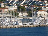 im Hafen von Split