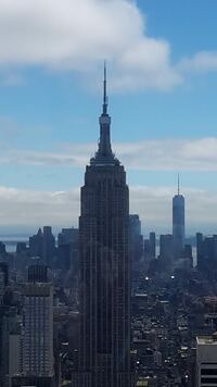 Blick auf Empire State Building